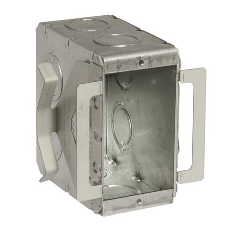 electrical box for concrete walls|single gang masonry electrical box.